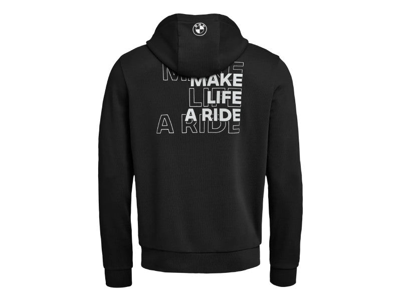 BMW Make Life a Ride Zip Hoodie - High Road Motorsports - Hoodie - 76615B67513 - BMW