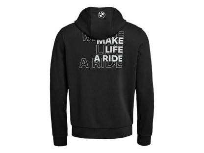 BMW Make Life a Ride Zip Hoodie - High Road Motorsports - Hoodie - 76615B67513 - BMW