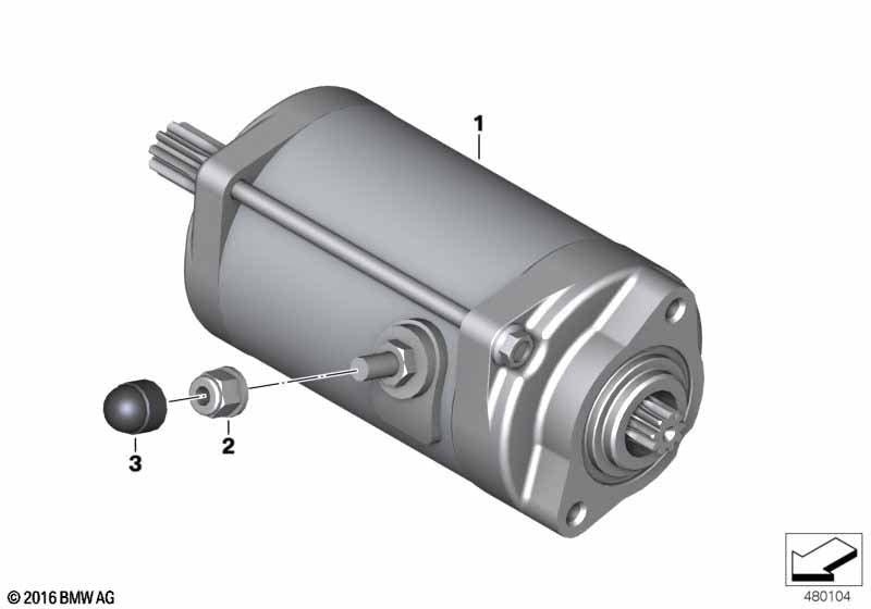 BMW Starter (12418562101) - High Road Motorsports - Electrical & Audio - 12418562101 - BMW