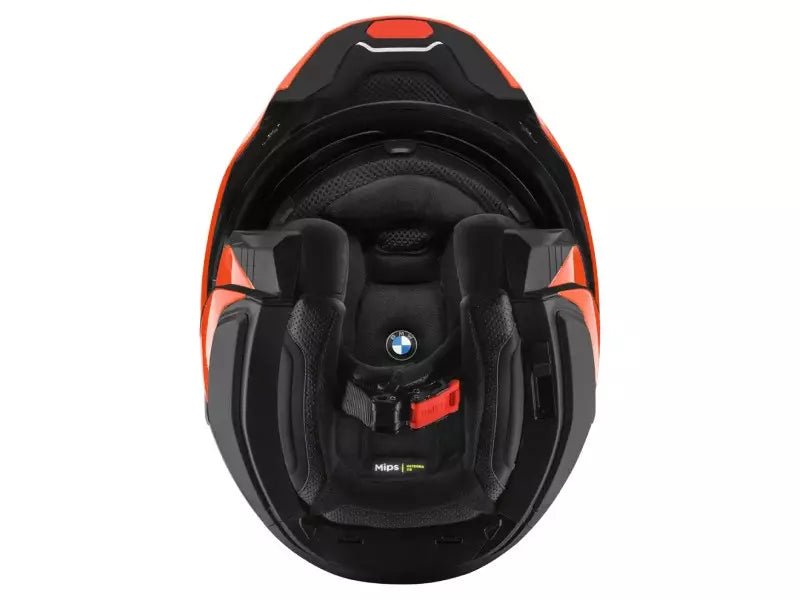 BMW System 8 Carbon Helmet - Neon Orange - High Road Motorsports - Motorcycle Helmet - 76315B3CD58 - BMW