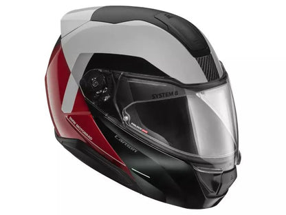 BMW System 8 Carbon Helmet - Streak - High Road Motorsports - Motorcycle Helmet - 76315B3CD79 - BMW