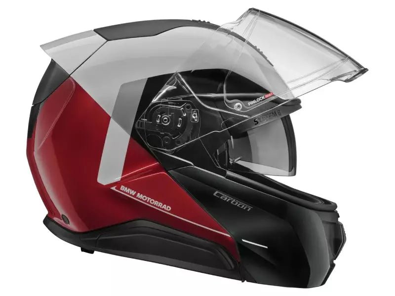 BMW System 8 Carbon Helmet - Streak - High Road Motorsports - Motorcycle Helmet - 76315B3CD79 - BMW
