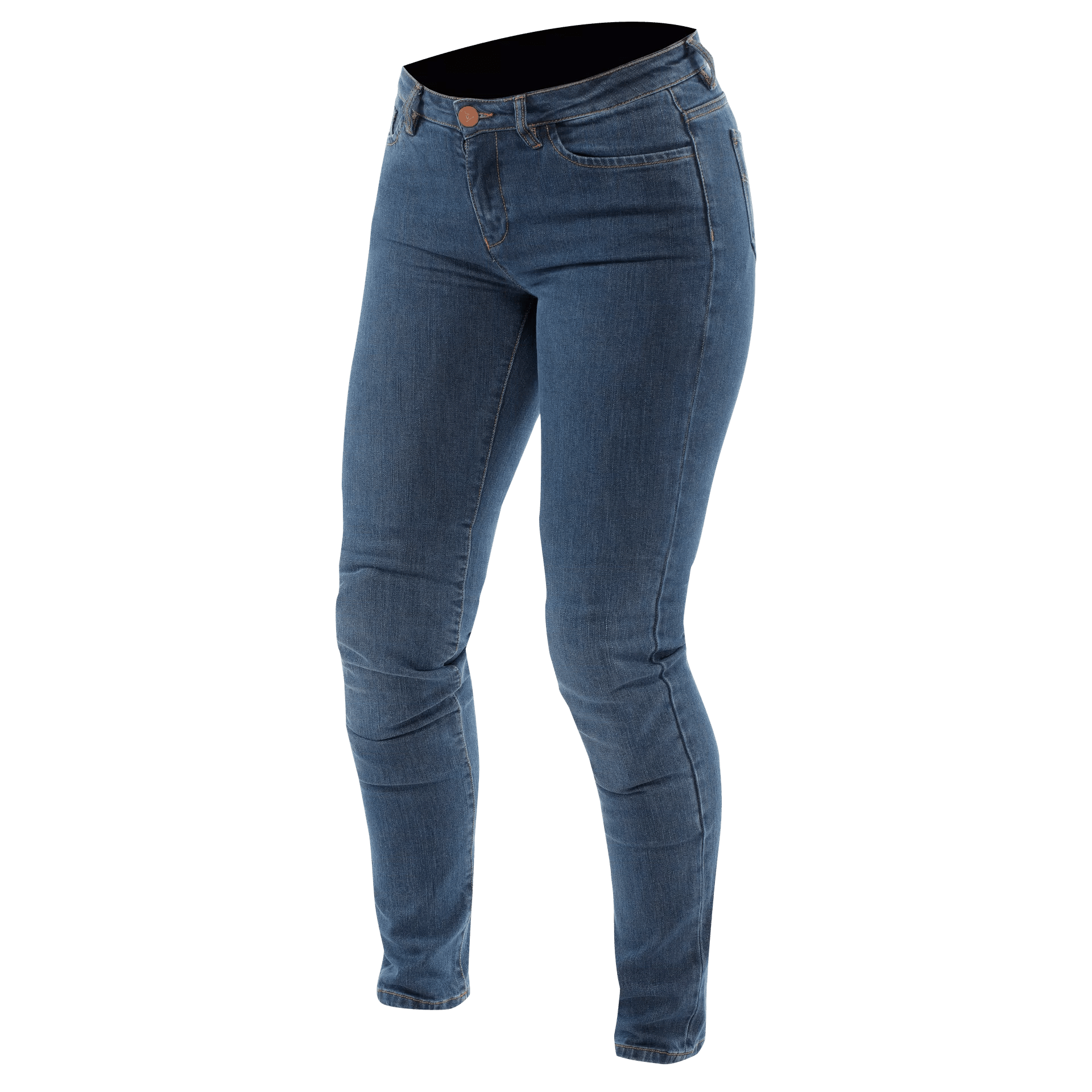 Dainese 5 - Pocket Denim Slim Ladies Pants - High Road Motorsports - Motorcycle Pants - 7537522124 - Dainese