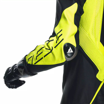 Dainese Audax D - Zip 1PC Perforated Leather Suit - High Road Motorsports - Motorcycle Suit - 7525122144 - Dainese