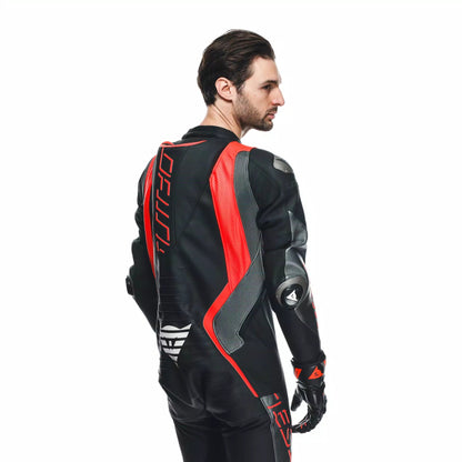 Dainese Audax D - Zip 1PC Perforated Leather Suit - High Road Motorsports - Motorcycle Suit - 7525122244 - Dainese