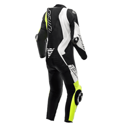 Dainese Audax D - Zip 1PC Perforated Leather Suit - High Road Motorsports - Motorcycle Suit - 7525122144 - Dainese