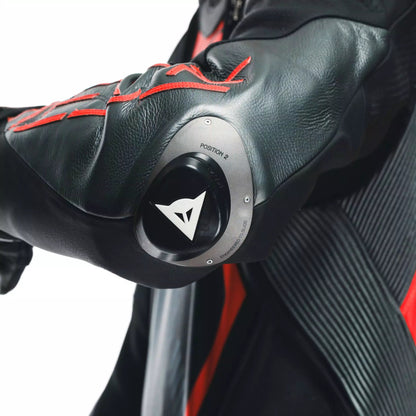 Dainese Audax D - Zip 1PC Perforated Leather Suit - High Road Motorsports - Motorcycle Suit - 7525122244 - Dainese