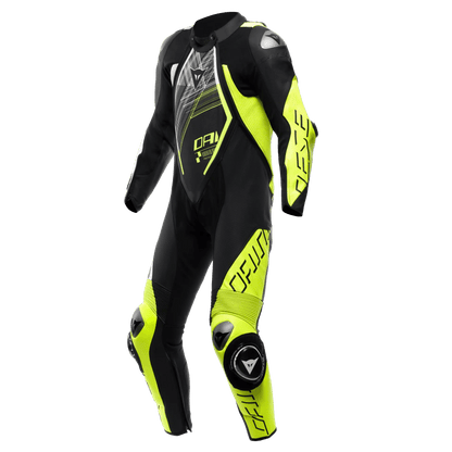 Dainese Audax D - Zip 1PC Perforated Leather Suit - High Road Motorsports - Motorcycle Suit - 7525122144 - Dainese