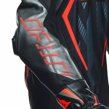 Dainese Audax D - Zip 1PC Perforated Leather Suit - High Road Motorsports - Motorcycle Suit - 7525122244 - Dainese