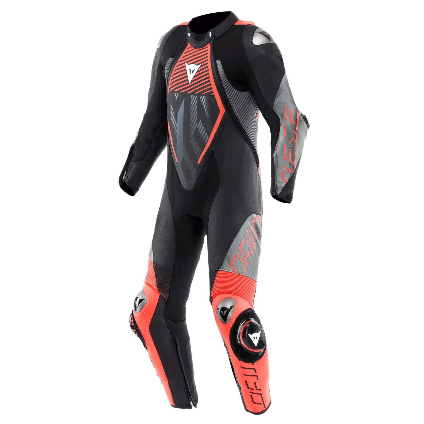 Dainese Audax D - Zip 1PC Perforated Leather Suit - High Road Motorsports - Motorcycle Suit - 7525122244 - Dainese