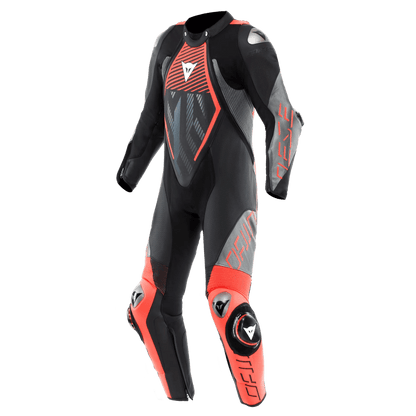 Dainese Audax D - Zip 1PC Perforated Leather Suit - High Road Motorsports - Motorcycle Suit - 7525122244 - Dainese