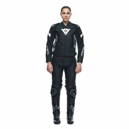 Dainese Delta 4 Ladies Leather Pants - High Road Motorsports - Motorcycle Pants - 7535503138 - Dainese