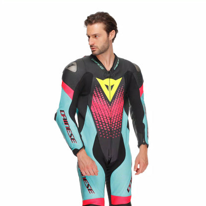 Dainese Laguna Seca 6 Perforated 1PC Leather Suit - High Road Motorsports - Motorcycle Suit - 7525123144 - Dainese