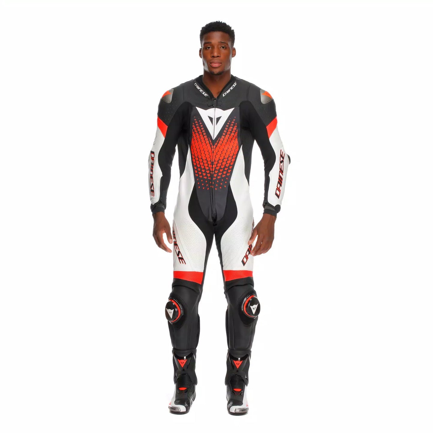 Dainese Laguna Seca 6 Perforated 1PC Leather Suit - High Road Motorsports - Motorcycle Suit - 7525123344 - Dainese