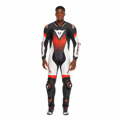 Dainese Laguna Seca 6 Perforated 1PC Leather Suit - High Road Motorsports - Motorcycle Suit - 7525123344 - Dainese