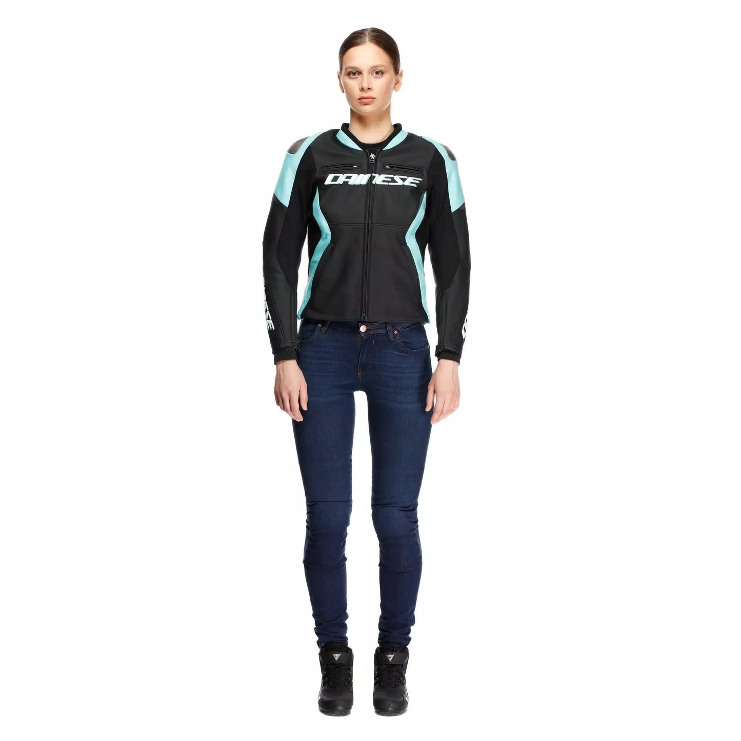 Dainese Racing 5 Ladies Leather Jacket - High Road Motorsports - Motorcycle Jacket - 7535321338 - Dainese