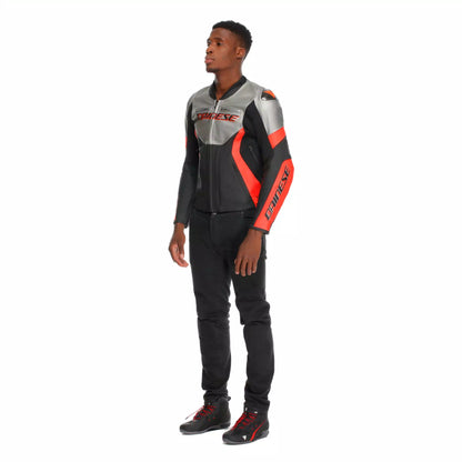 Dainese Racing 5 Leather Jacket - High Road Motorsports - Motorcycle Jacket - 7525359144 - Dainese