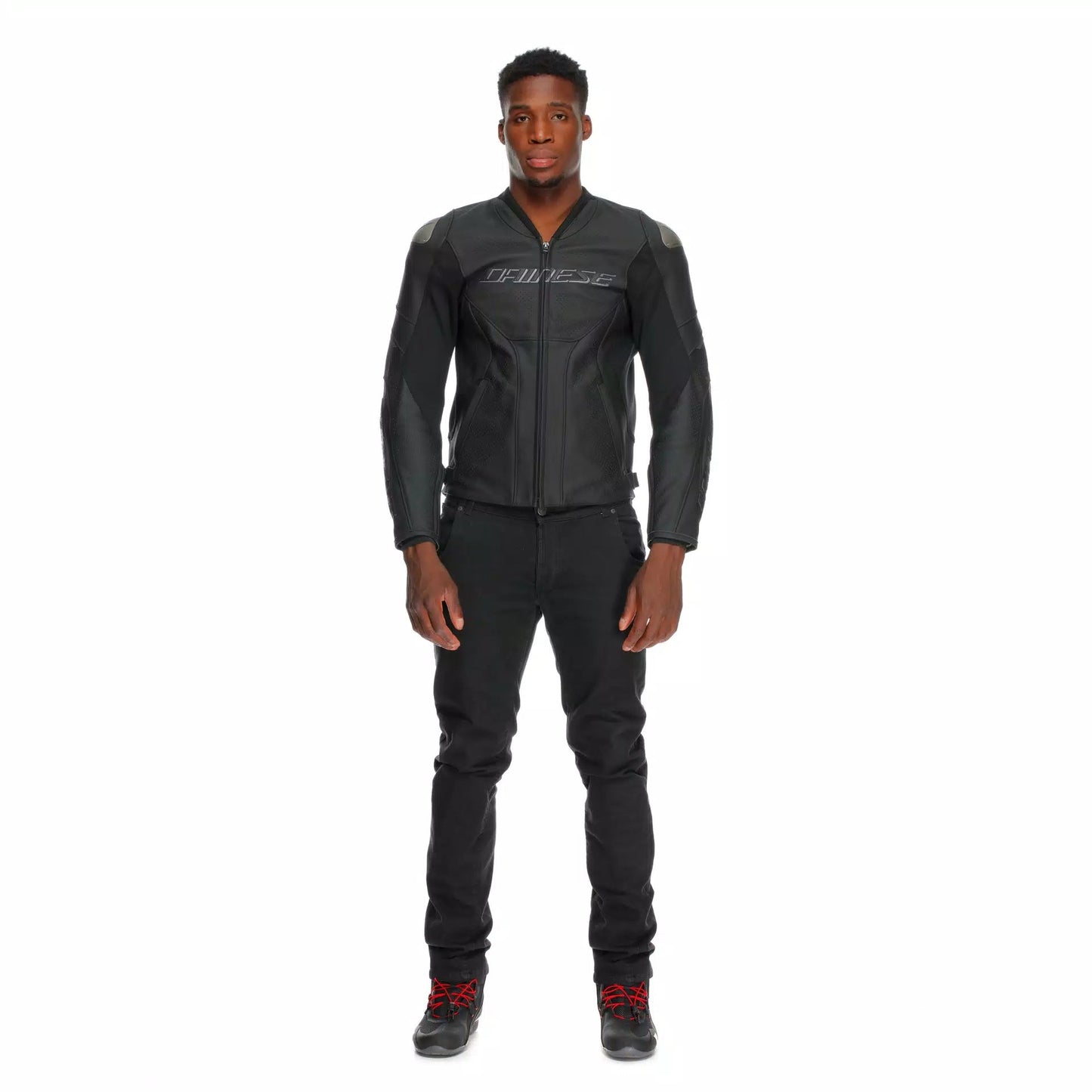 Dainese Racing 5 Perforated Leather Jacket - High Road Motorsports - Motorcycle Jacket - 7525360144 - Dainese