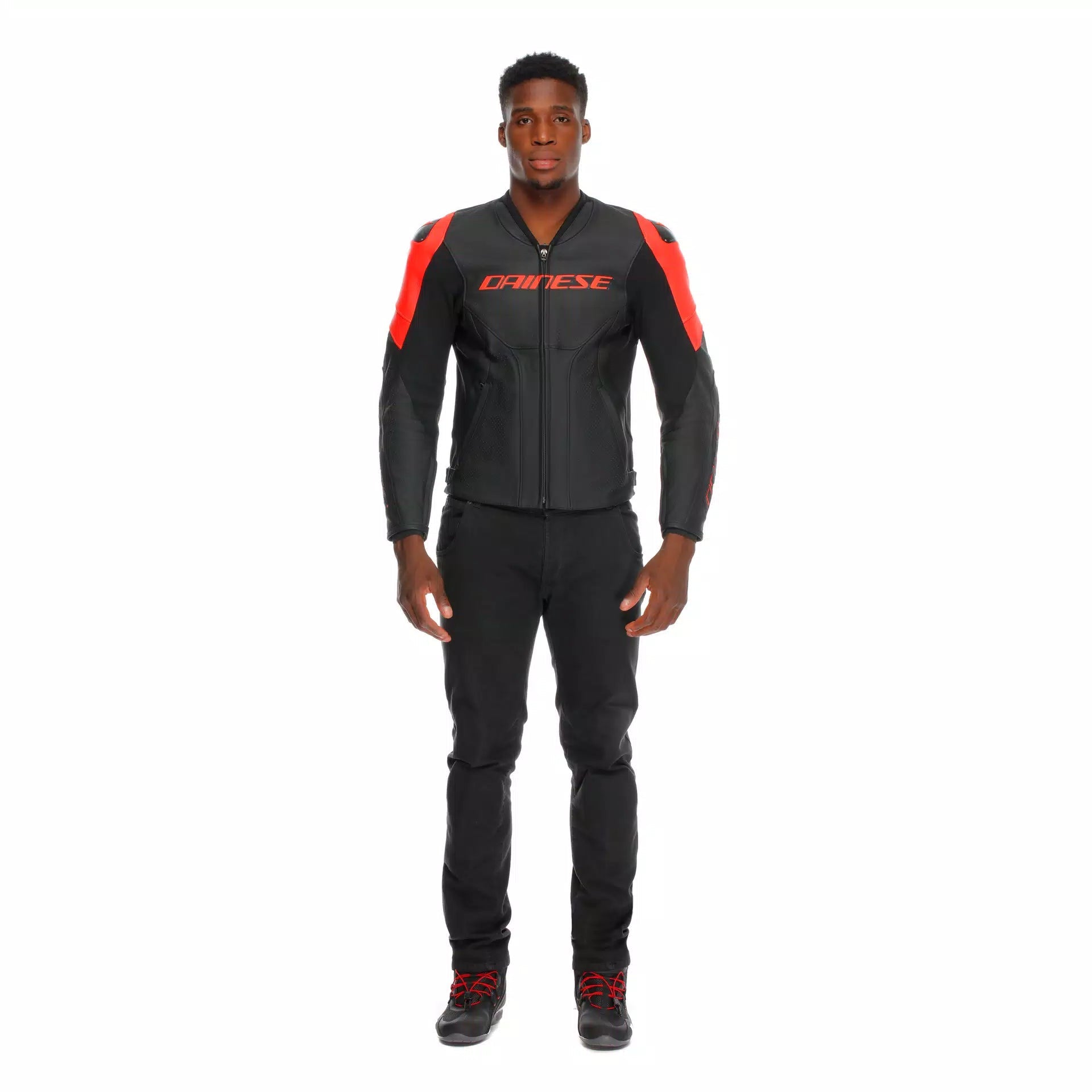 Dainese Racing 5 Perforated Leather Jacket - High Road Motorsports - Motorcycle Jacket - 7525360244 - Dainese