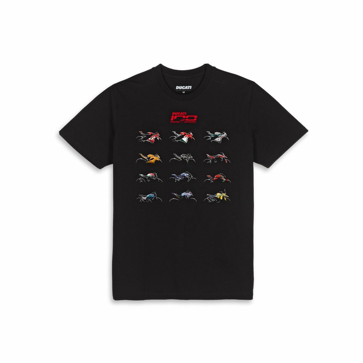 Ducati All Liveries 100 T-Shirt - High Road Motorsports - T-Shirt - 987805072 - Ducati