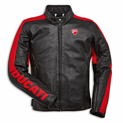 Ducati Company C4 2.0 Perforated Leather Jacket - High Road Motorsports - Motorcycle Jacket - 981094248 - Ducati