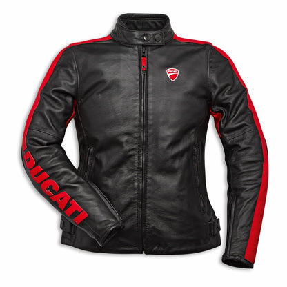 Ducati Company C4 2.0 Women's Leather Jacket - High Road Motorsports - Motorcycle Jacket - 981094340 - Ducati