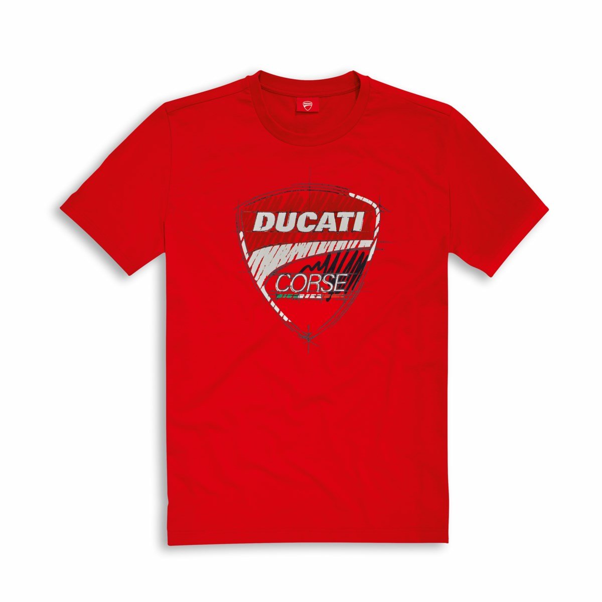 Ducati Corse Sketch T-Shirt - High Road Motorsports - T-Shirt - 987695022 - Ducati