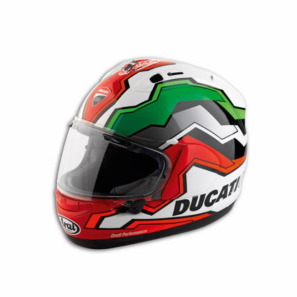 Ducati Corse V8 Flag Helmet - High Road Motorsports - Motorcycle Helmet - 981092092 - Ducati
