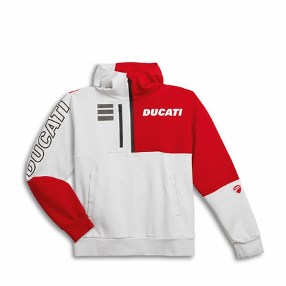 Ducati Explorer Half - Zip Sweatshirt - High Road Motorsports - Sweatshirt - 987709542 - Ducati