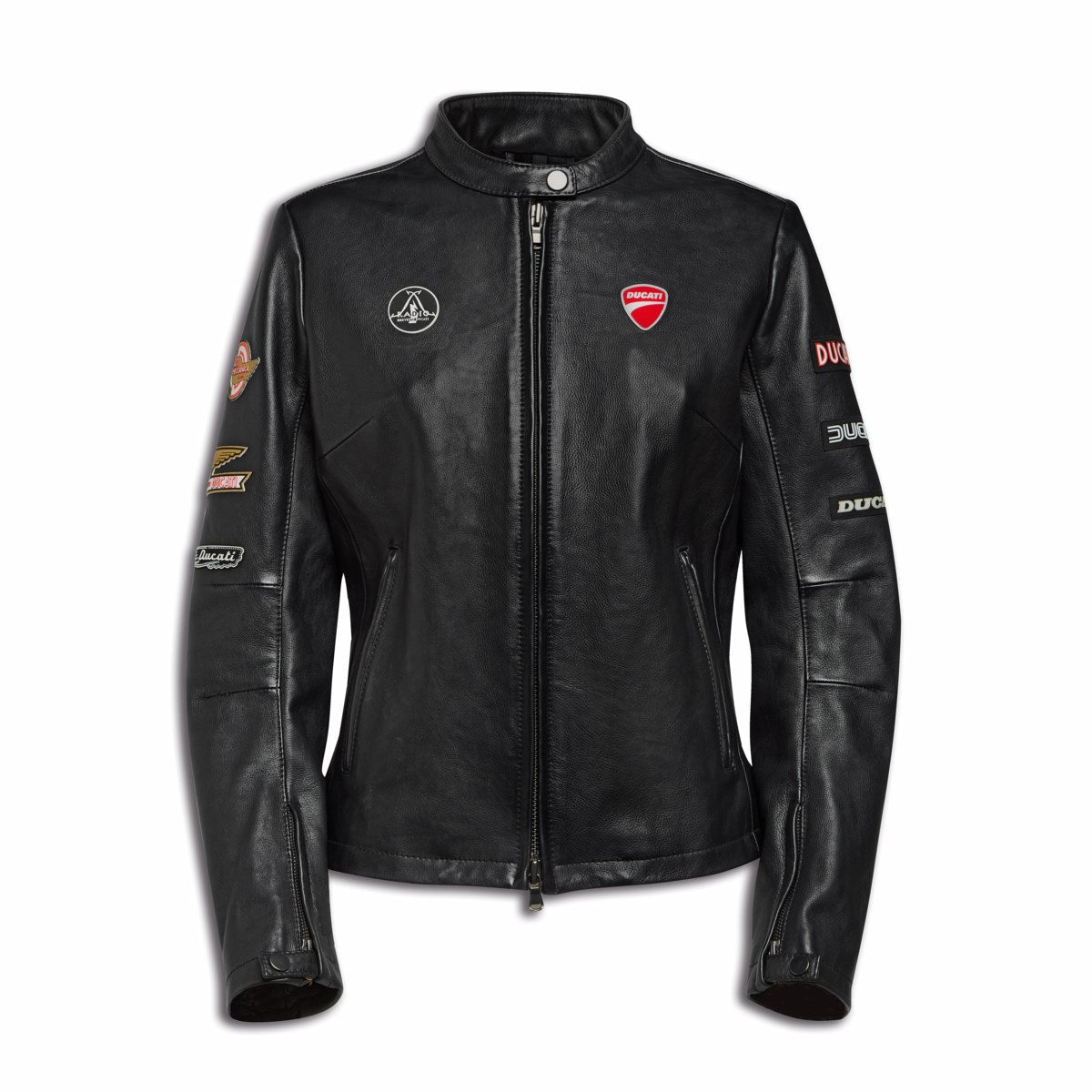 Ducati Icon Leather Women's Jacket - High Road Motorsports - Casual Jacket - 987801802 - Ducati