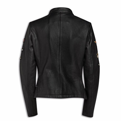Ducati Icon Leather Women's Jacket - High Road Motorsports - Casual Jacket - 987801802 - Ducati