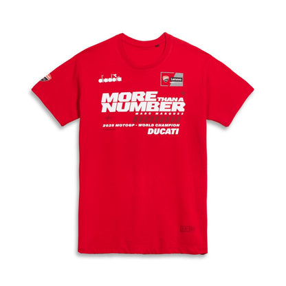 Ducati MM93 MotoGP World Champion '25 T-Shirt - High Road Motorsports - T-Shirt - 987804632 - Ducati