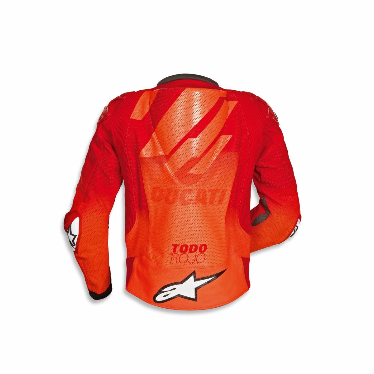 Ducati MM93 Replica Perforated Leather Jacket - High Road Motorsports - Motorcycle Jacket - 981095346 - Ducati