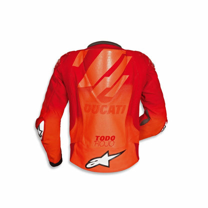 Ducati MM93 Replica Perforated Leather Jacket - High Road Motorsports - Motorcycle Jacket - 981095346 - Ducati