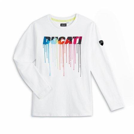 Ducati Pop 5.0 Kid's Long - Sleeve Shirt - High Road Motorsports - Kids - 987712806 - Ducati