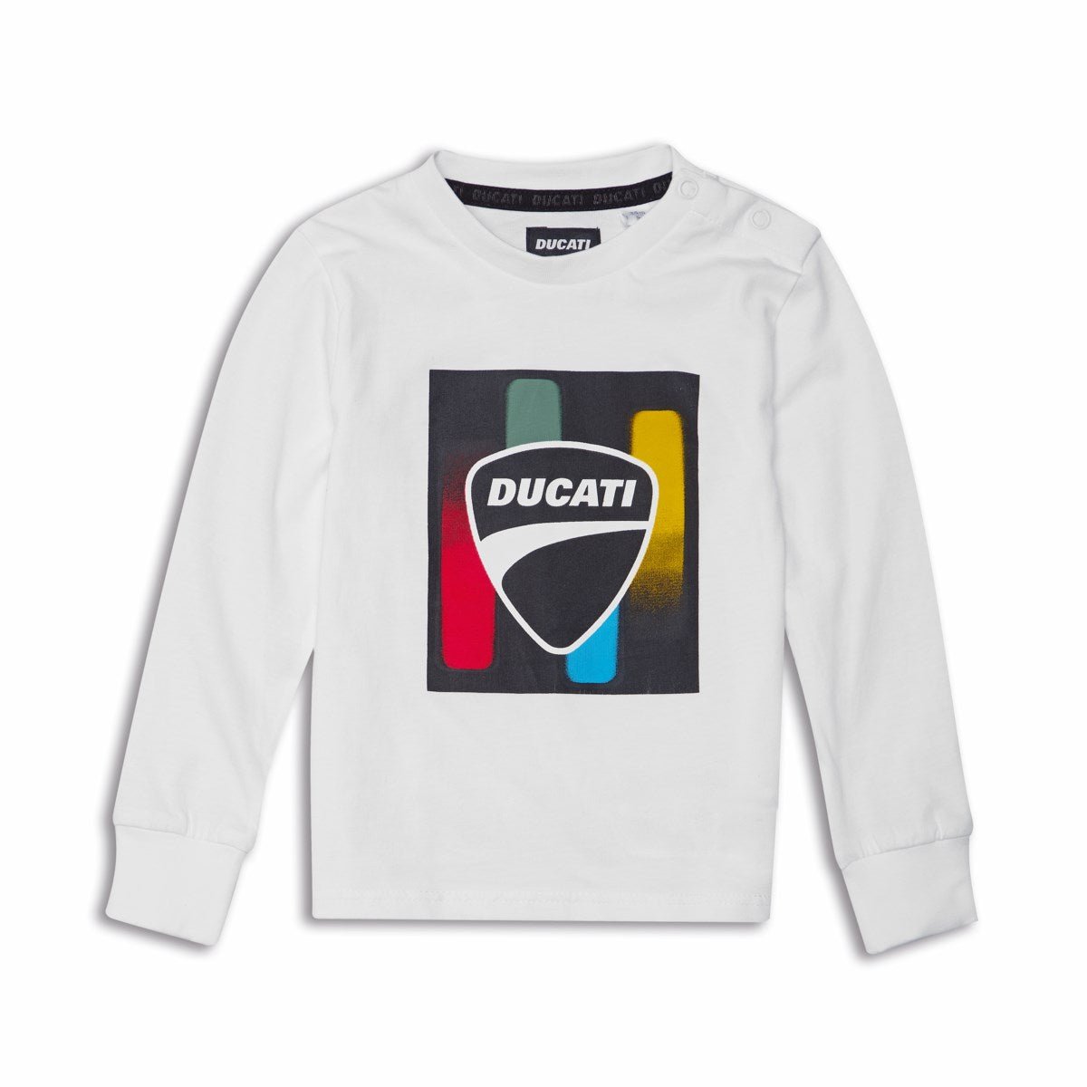 Ducati Pop 6 Kid's Longsleeve Shirt - High Road Motorsports - Kids - 987801301 - Ducati