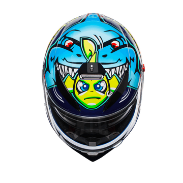 AGV K-3 SV ロッシ　MISANO 2015 サイズL Amazon.com: AGV K-3 SV Misano 2015 Shark Helmet (Multi, Large