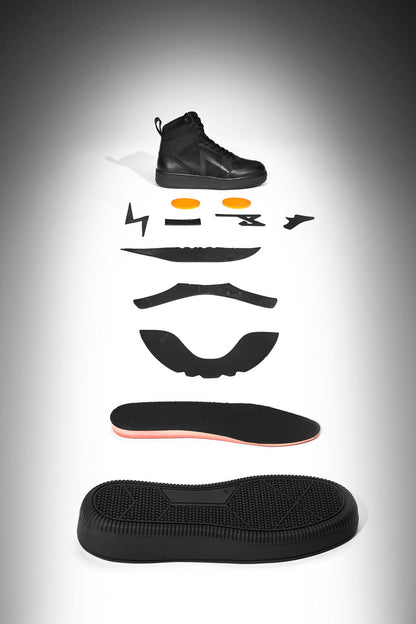 PANDO MOTO Apex Sneakers - High Road Motorsports - Boots - APEX-SNEAKERS-BLACK-37 - Pando Moto