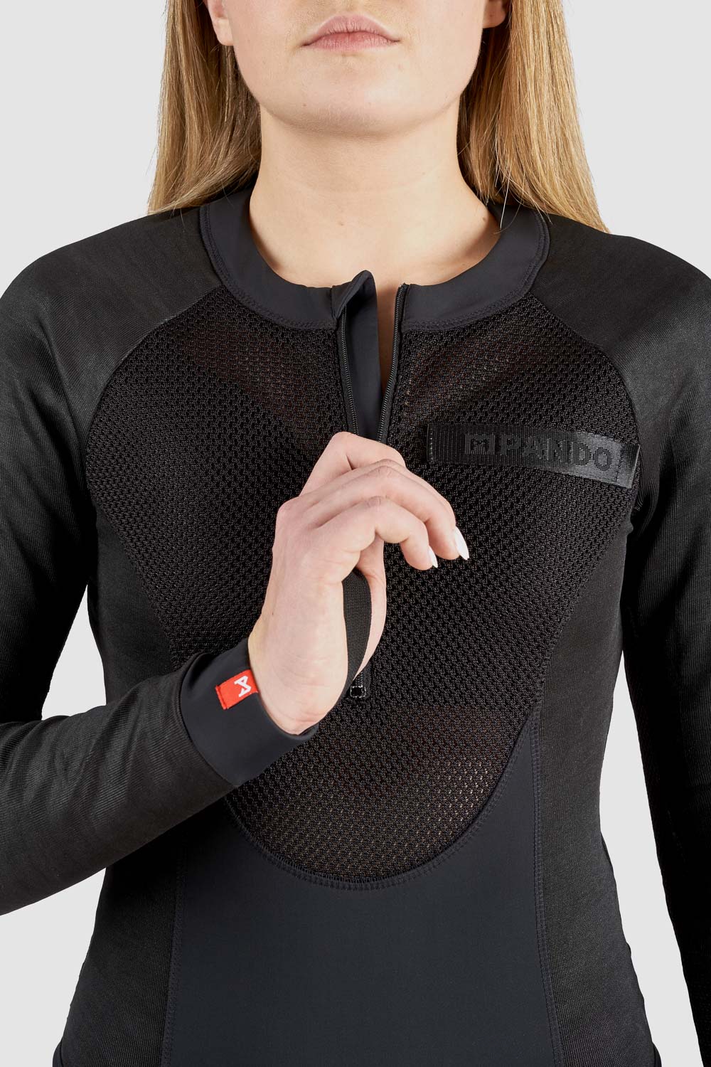 PANDO MOTO Bia Women's Armored Body Suit - High Road Motorsports - Armored Body Suit - BIA-BLACK-XXS - Pando Moto