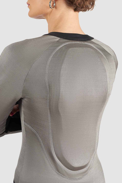 PANDO MOTO Bia Women's Armored Body Suit - High Road Motorsports - Armored Body Suit - BIA-GREY-XXS - Pando Moto