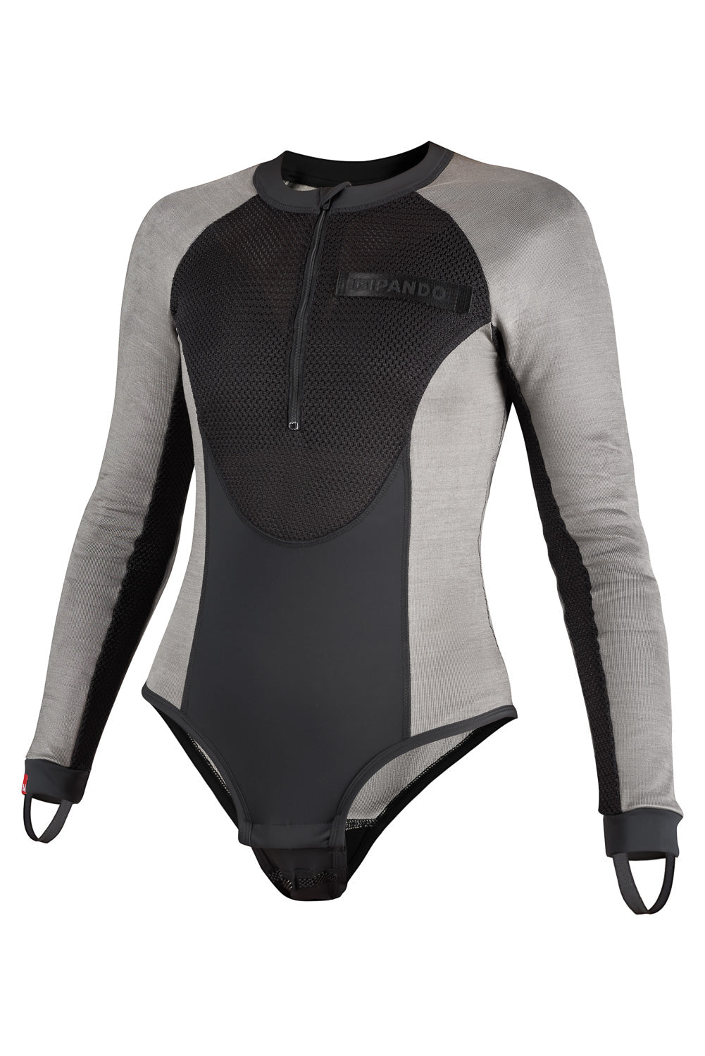 PANDO MOTO Bia Women's Armored Body Suit - High Road Motorsports - Armored Body Suit - BIA-GREY-XXS - Pando Moto