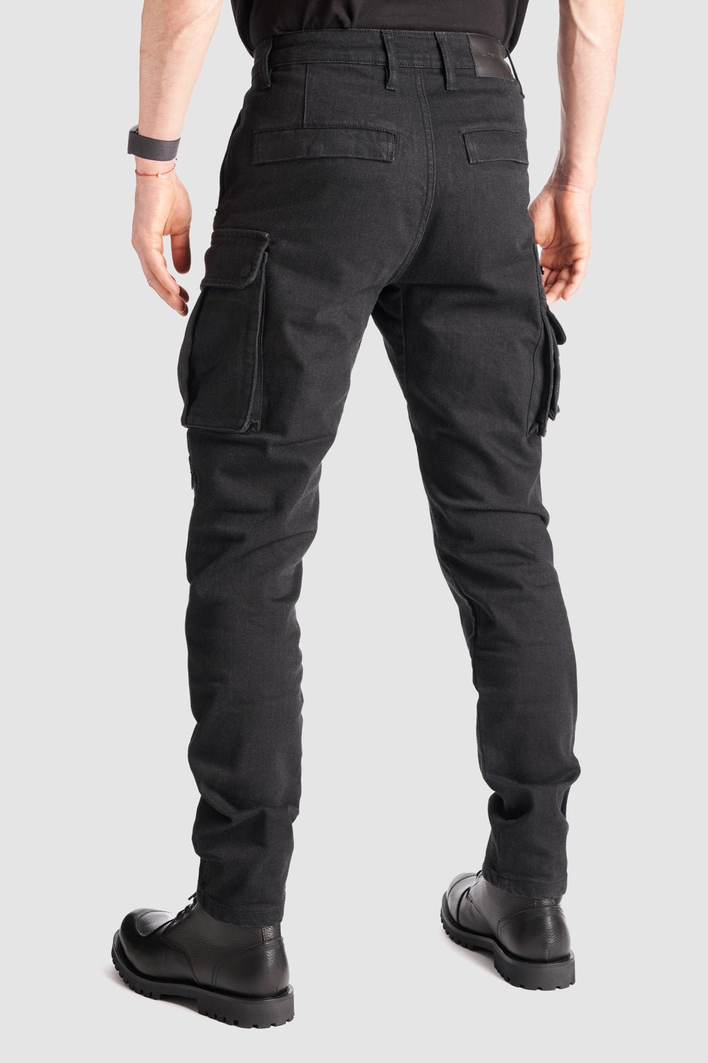 PANDO MOTO Desert Cargo Pants - High Road Motorsports - Motorcycle Pants - DESERT-CARGO-BLACK-W28-L34 - Pando Moto