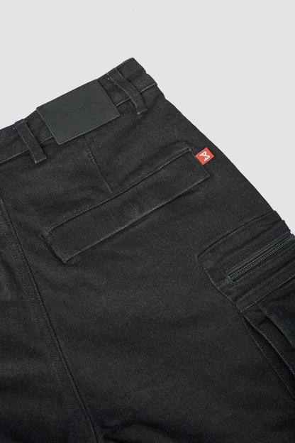 PANDO MOTO Desert Cargo Pants - High Road Motorsports - Motorcycle Pants - DESERT-CARGO-BLACK-W28-L34 - Pando Moto