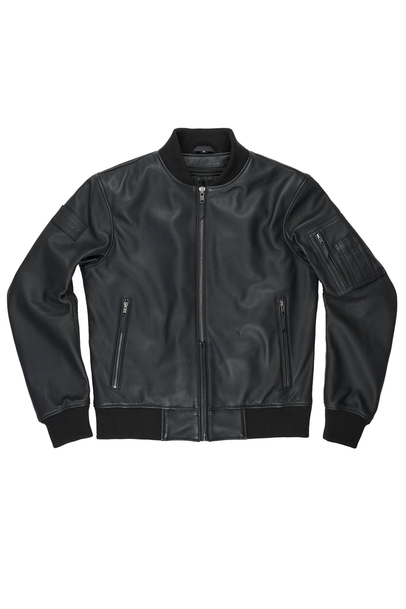 PANDO MOTO Falcon Leather Aviator Jacket - High Road Motorsports - Motorcycle Jacket - FALCON-JACKET-BLACK-XXS - Pando Moto