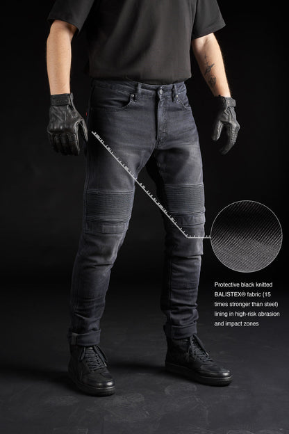 PANDO MOTO Karl Devil AAA Jeans - High Road Motorsports - Motorcycle Pants - KARL-DEVIL-AAA-W28-L34 - Pando Moto
