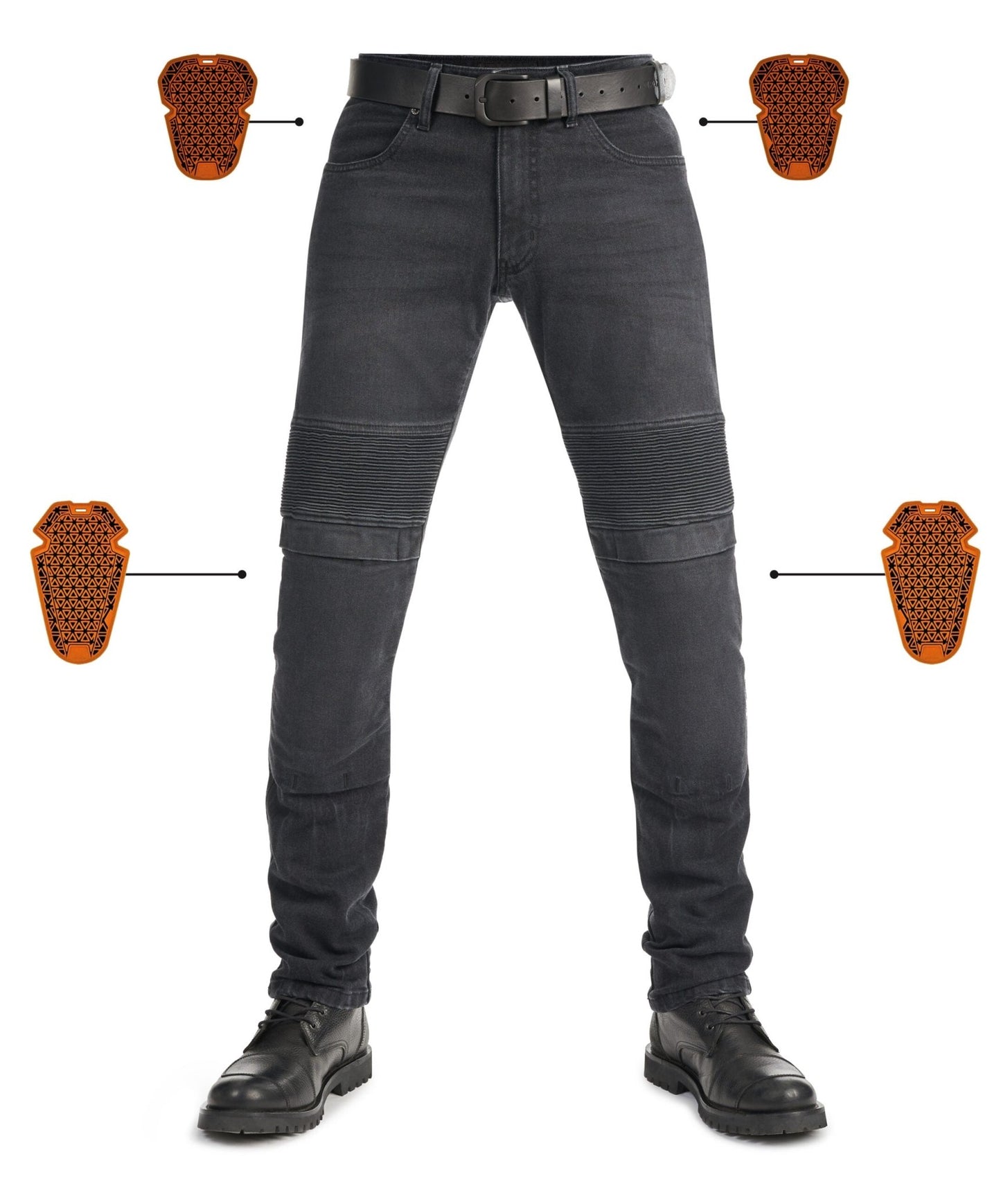 PANDO MOTO Karl Devil AAA Jeans - High Road Motorsports - Motorcycle Pants - KARL-DEVIL-AAA-W28-L34 - Pando Moto