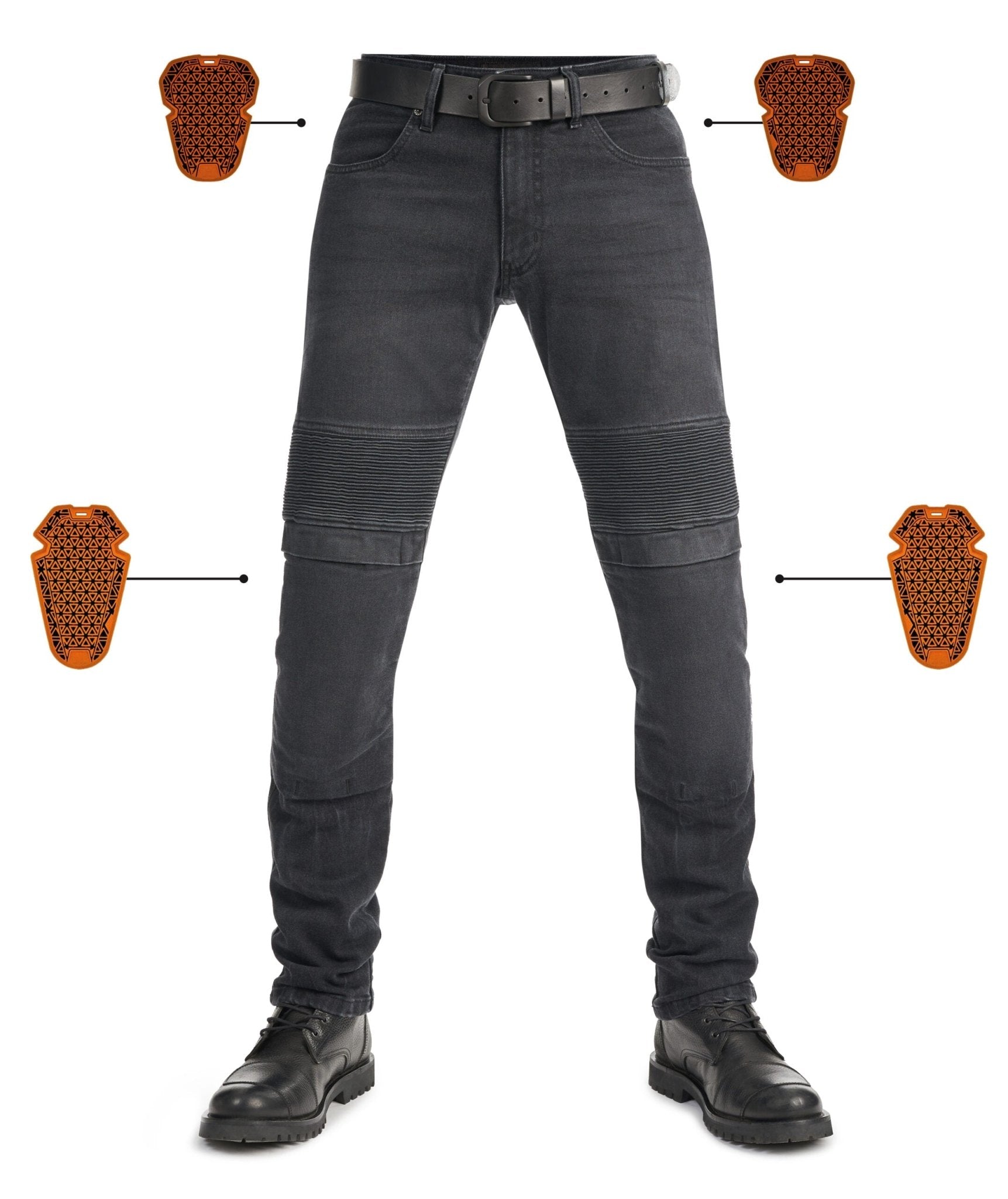 PANDO MOTO Karl Devil AAA Jeans - High Road Motorsports - Motorcycle Pants - KARL-DEVIL-AAA-W28-L34 - Pando Moto