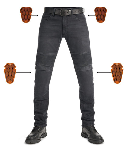 PANDO MOTO Karl Devil AAA Jeans - High Road Motorsports - Motorcycle Pants - KARL-DEVIL-AAA-W28-L34 - Pando Moto