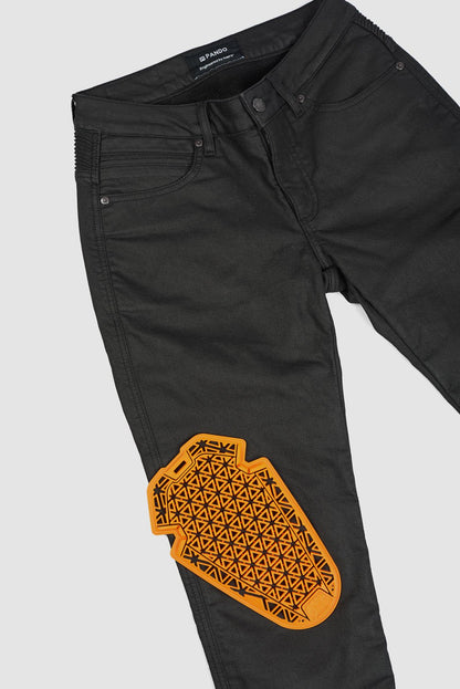 PANDO MOTO Lorica Black A Jeans - High Road Motorsports - Motorcycle Pants - LORICA-BLACK-A-W24-L30 - Pando Moto
