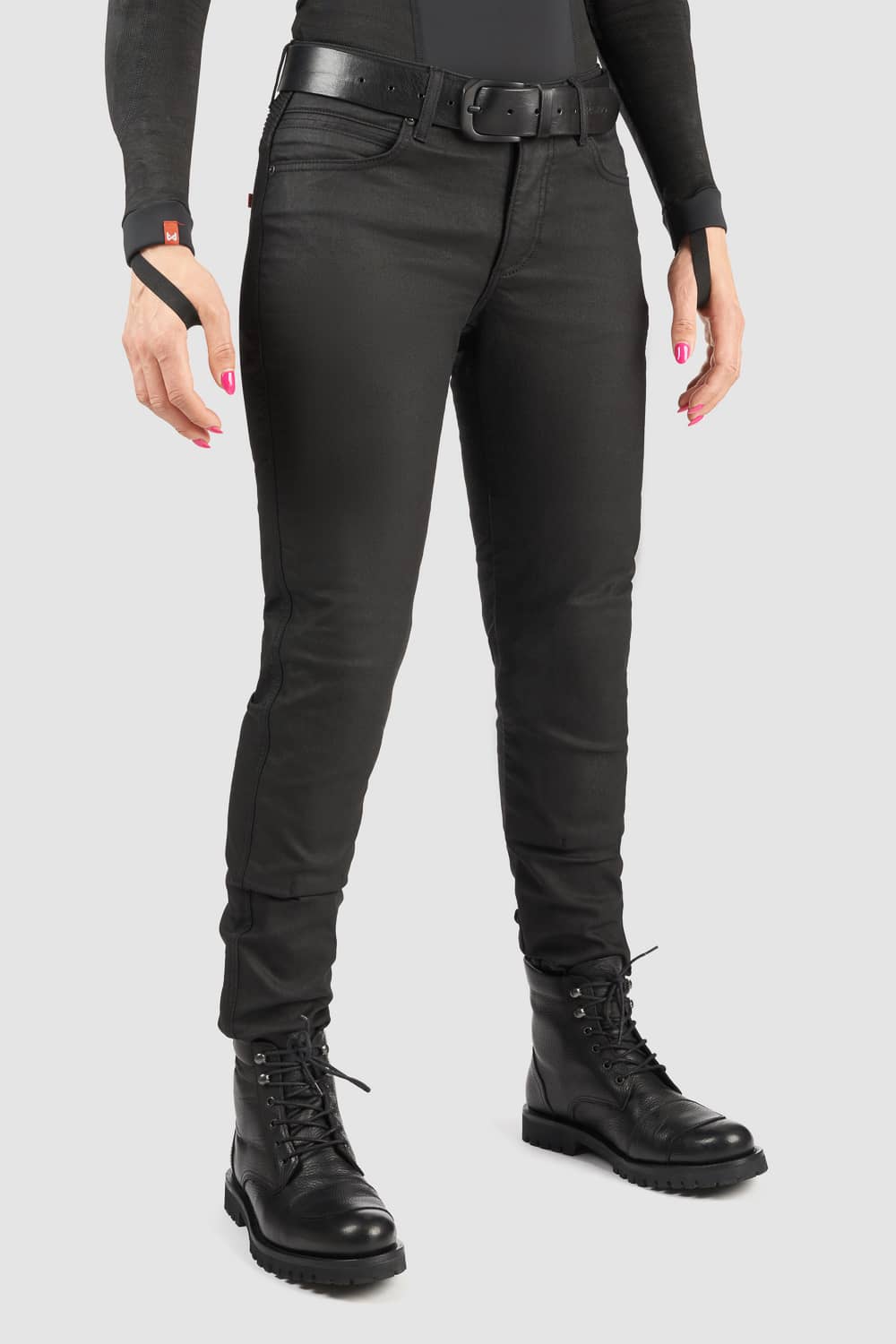 PANDO MOTO Lorica Black A Jeans - High Road Motorsports - Motorcycle Pants - LORICA-BLACK-A-W24-L30 - Pando Moto